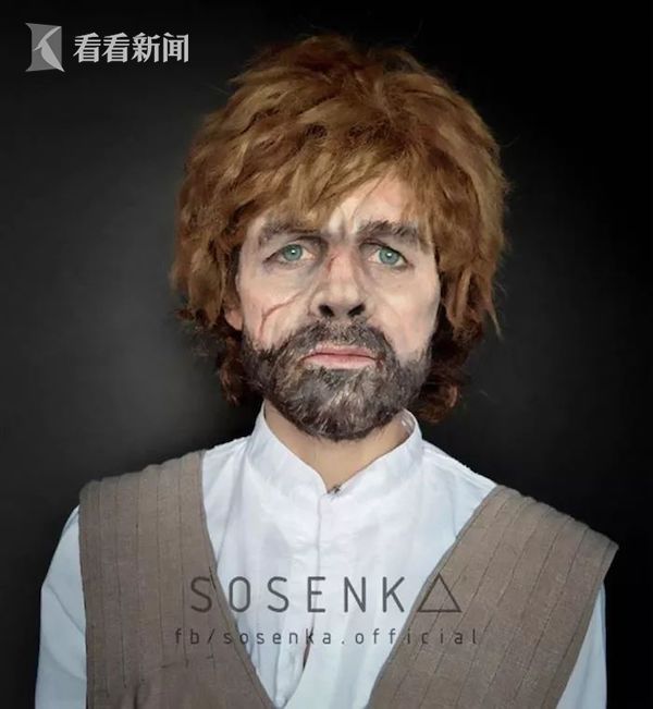 视频|神级cosplay!波兰美女自学特效化妆术 完