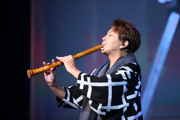 中日美演奏家同台,告白中国古乐器尺八|中日|爵