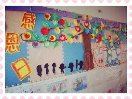 幼儿园感恩节环创手工一网打尽,幼师快收藏!