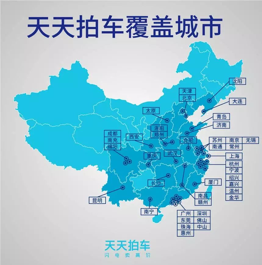 天天拍车C轮共计融资1.8亿美金 创二手车C2B