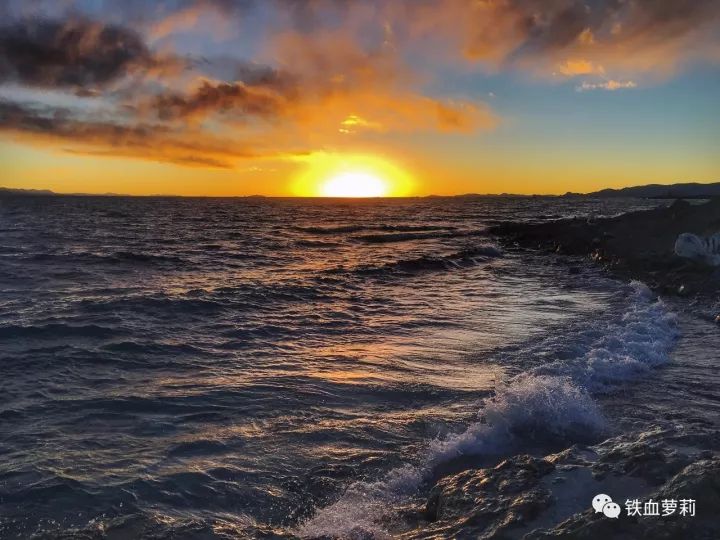 机车萝莉的摩旅环华记丨醉眼中的纳木错