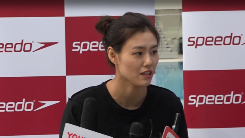 国家游泳运动员刘湘:只有游得更快 才能摆脱人