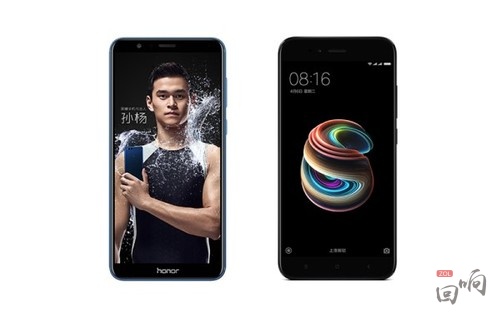 荣耀7x对比小米5x,同样带X差异明显|小米|荣