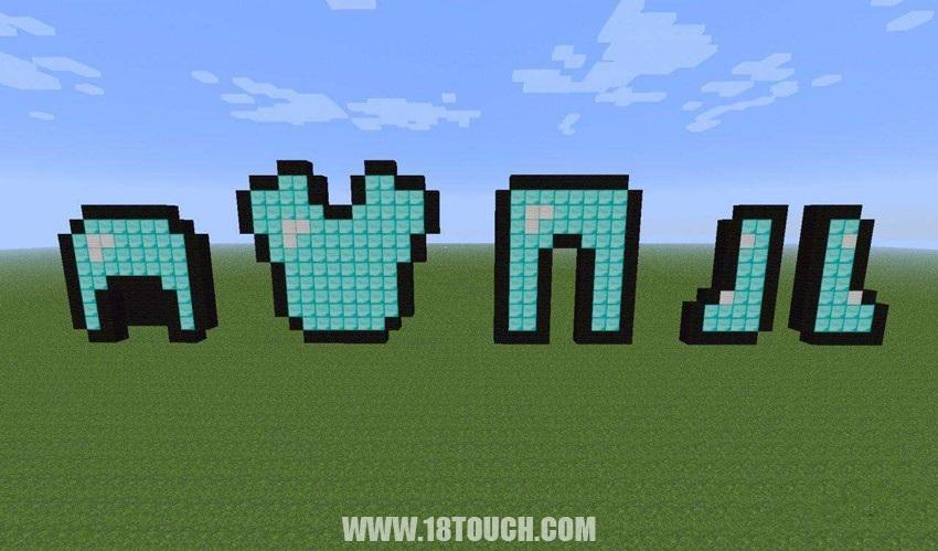 我的世界钻石稿图片