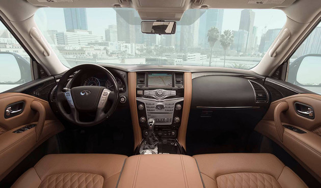 英菲尼迪全新QX80官图发布 2018年上市