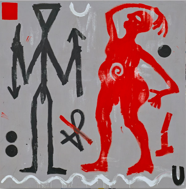 A.R.彭克作品《改变1》(Change 1,1982)