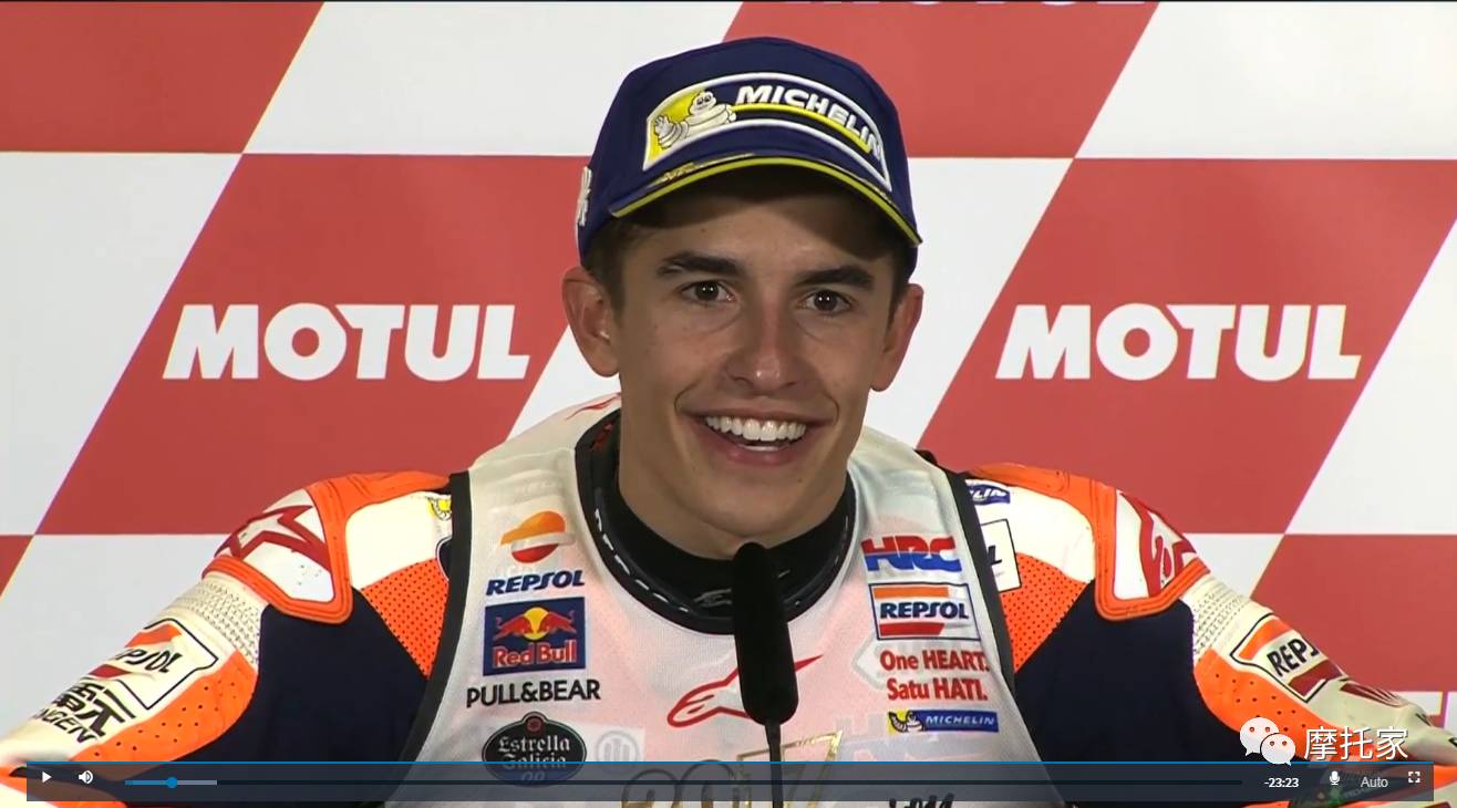 马奎斯拿下2017年MOTOGP总冠军,成为打破记