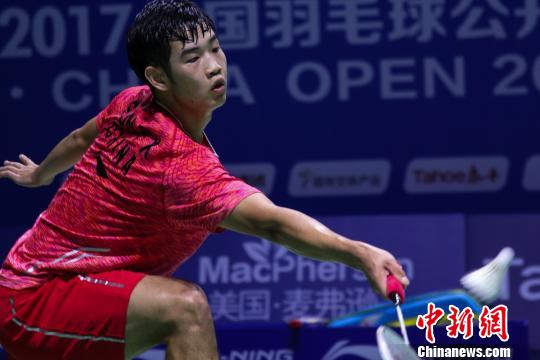 2017中国羽毛球公开赛福州挥拍|李南轩|孙飞翔