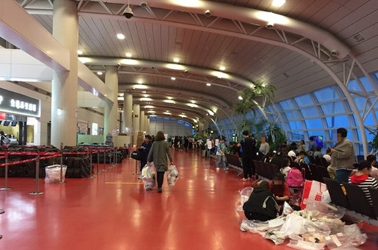 济州机场国际航班候机大厅
