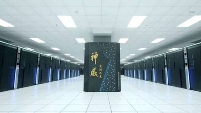 中国超级计算机——“神威太湖之光”。