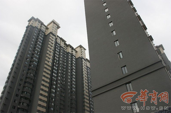 陕西商洛一开发商无手续建楼盘称为止损,数百
