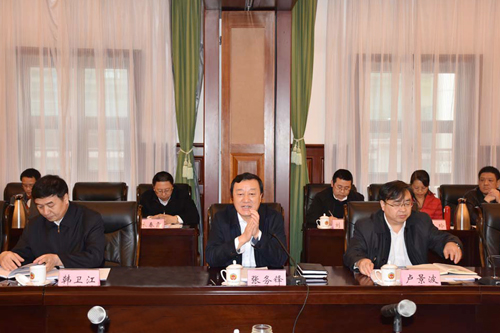 张务锋局长在天津市主持召开部分省市粮食局长