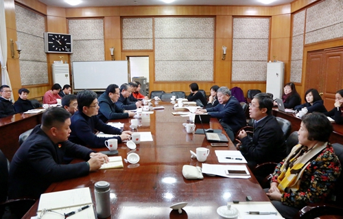 校领导与机关党委党代表座谈|机关党委|党代表