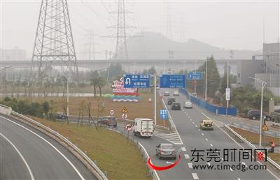 虎门滨海大道昨起全线通车 市区开车到深圳前