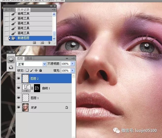 PS教程：Photoshop快速消除人物脸部瑕疵