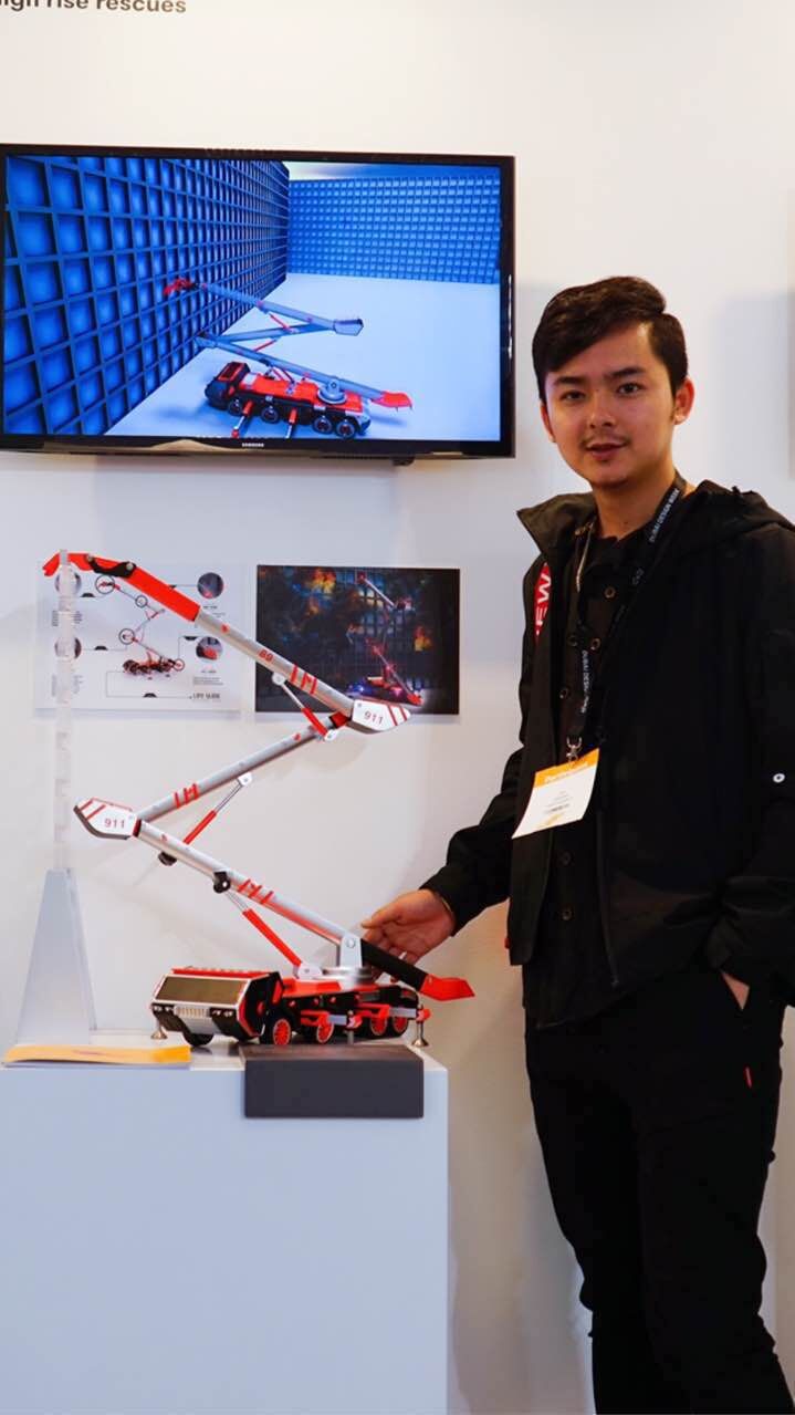 设计艺术学院范石钟设计项目受邀参加2017迪