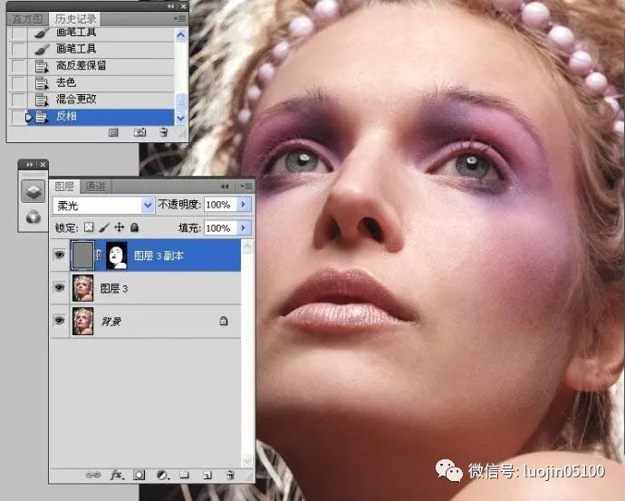 PS教程：Photoshop快速消除人物脸部瑕疵