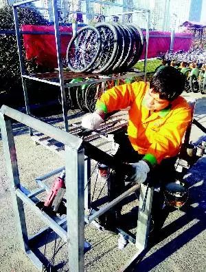 太原公共自行车维修,小发明解决大问题!既提高