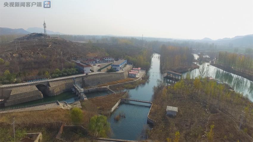 河北西大洋水库向白洋淀实施生态补水