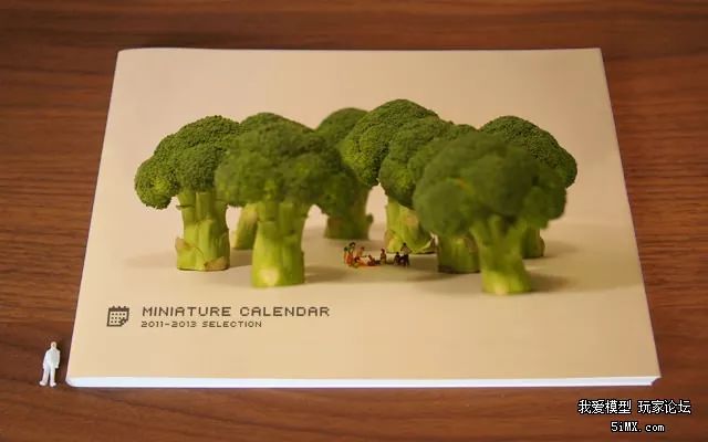 2011年,日本艺术家中田达也开始玩起了微缩景观。