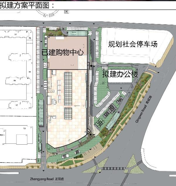 青岛正阳万象汇b座项目规划公示 北曲商圈再添"新兵"