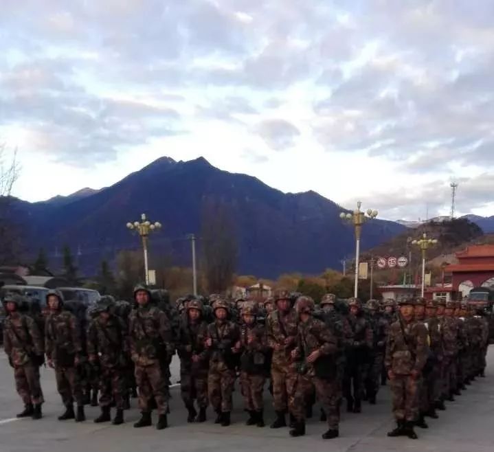 子弟兵火速驰援丨西藏米林6.9级地震救援情况