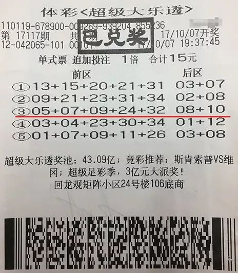 【喜讯】我区购彩者中得超级大500彩票网- 彩票开奖查询- 体彩专家分析足彩比分直播平台乐透一等奖1注今日已兑奖