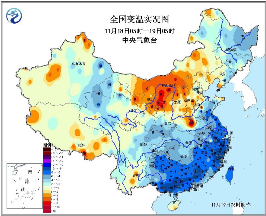 冷空气趋于结束 台风鸿雁影响我国南海|南海