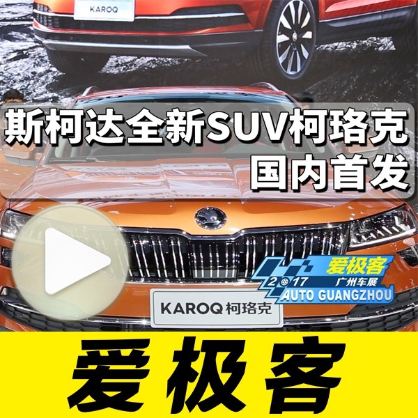 斯柯达品牌最高颜值SUV国内首发，比新途观漂亮，比老途观便宜！