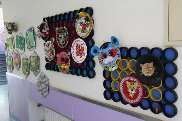 幼儿园走廊创意吊饰+主题墙布置,非常实用!