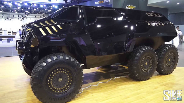 迪拜汽车厂家打造最强SUV 配V16发动机-新浪汽车