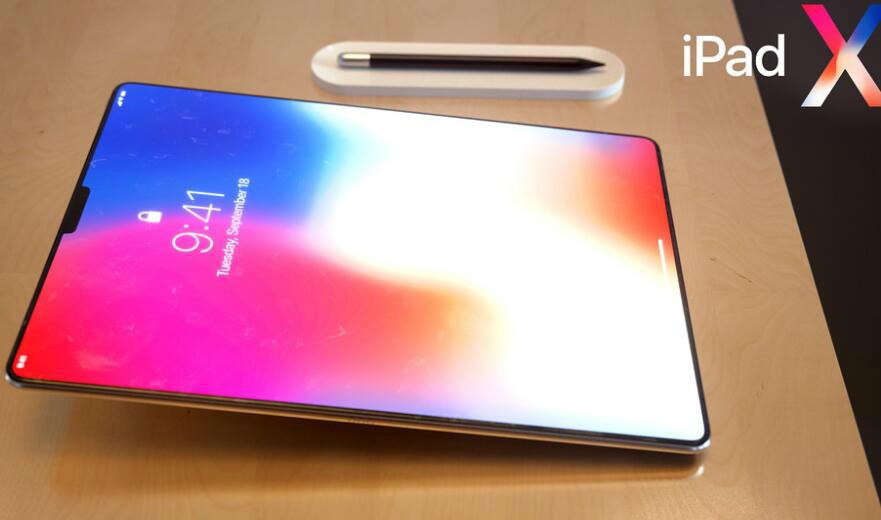 放大版iPhone X? 看iPad X可能长什么样|苹果|