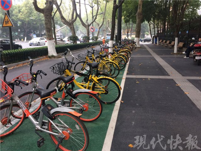 注意啦!南京又多了500多处单车停放区|停车|非
