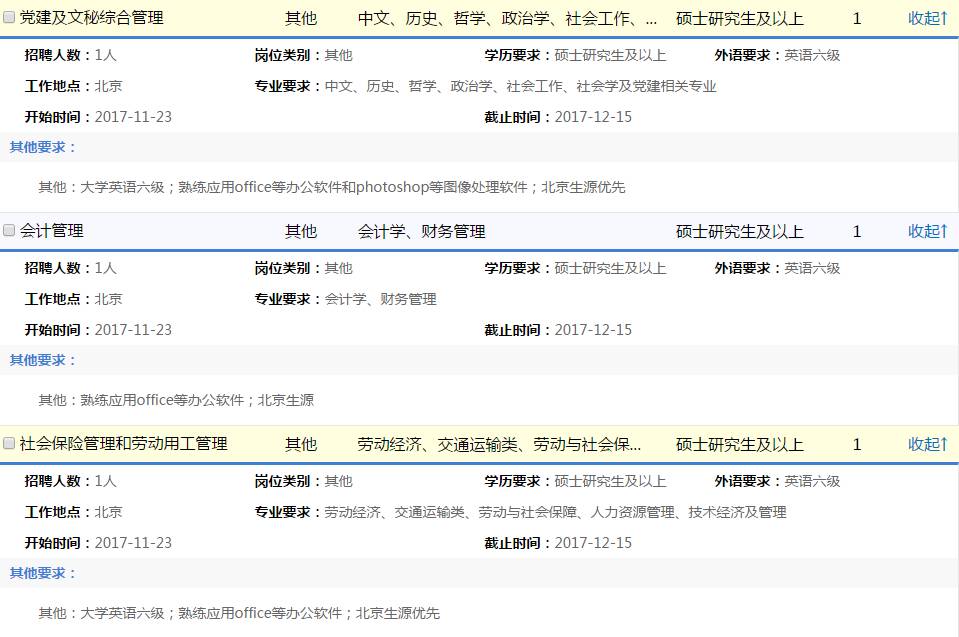 经济规划研究院招聘2018年全日制普通高校应