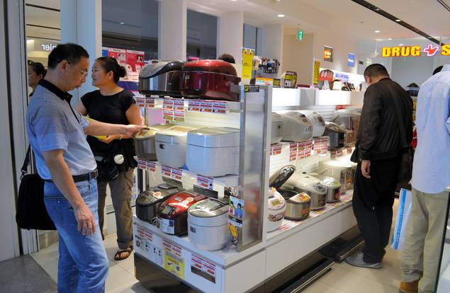 日本电饭煲持续受中国消费者追捧,对华出口额