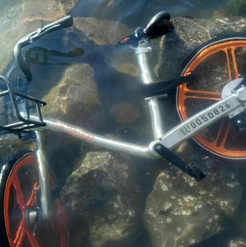 为何在街上找不到共享单车?原来是被上天下海