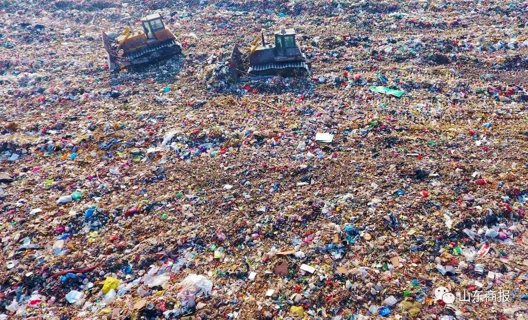 震撼图片!济南的垃圾去这了!双十一后一天超5