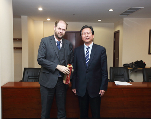 黄侃副主任会见芬兰赫尔辛基教育代表团|赫尔