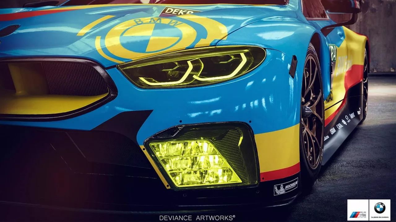 跑车图集 | 全新M8 GTE就是宝马明年参加勒芒耐力赛的入场券
