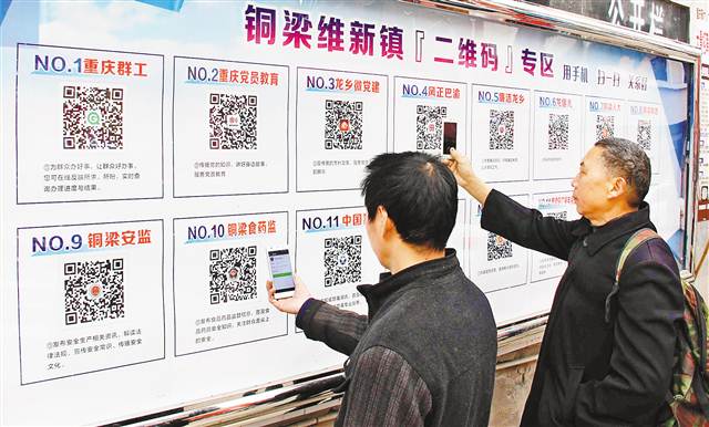 党政部门二维码集中公开