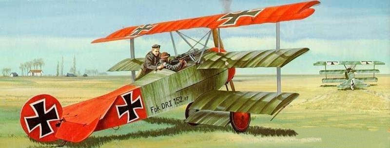 德国王牌飞行员为何叫红色男爵 空中无敌却死