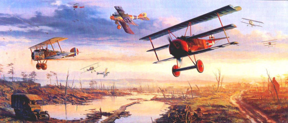 德国王牌飞行员为何叫红色男爵 空中无敌却死