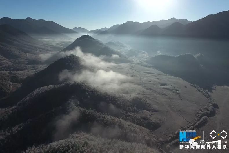 017重庆入冬初雪,浪漫了山城|重庆|白雪|仙女山