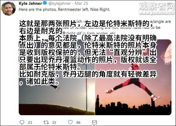 因为“迈腿的角度不同” 摄影师起诉耐克又失败了
