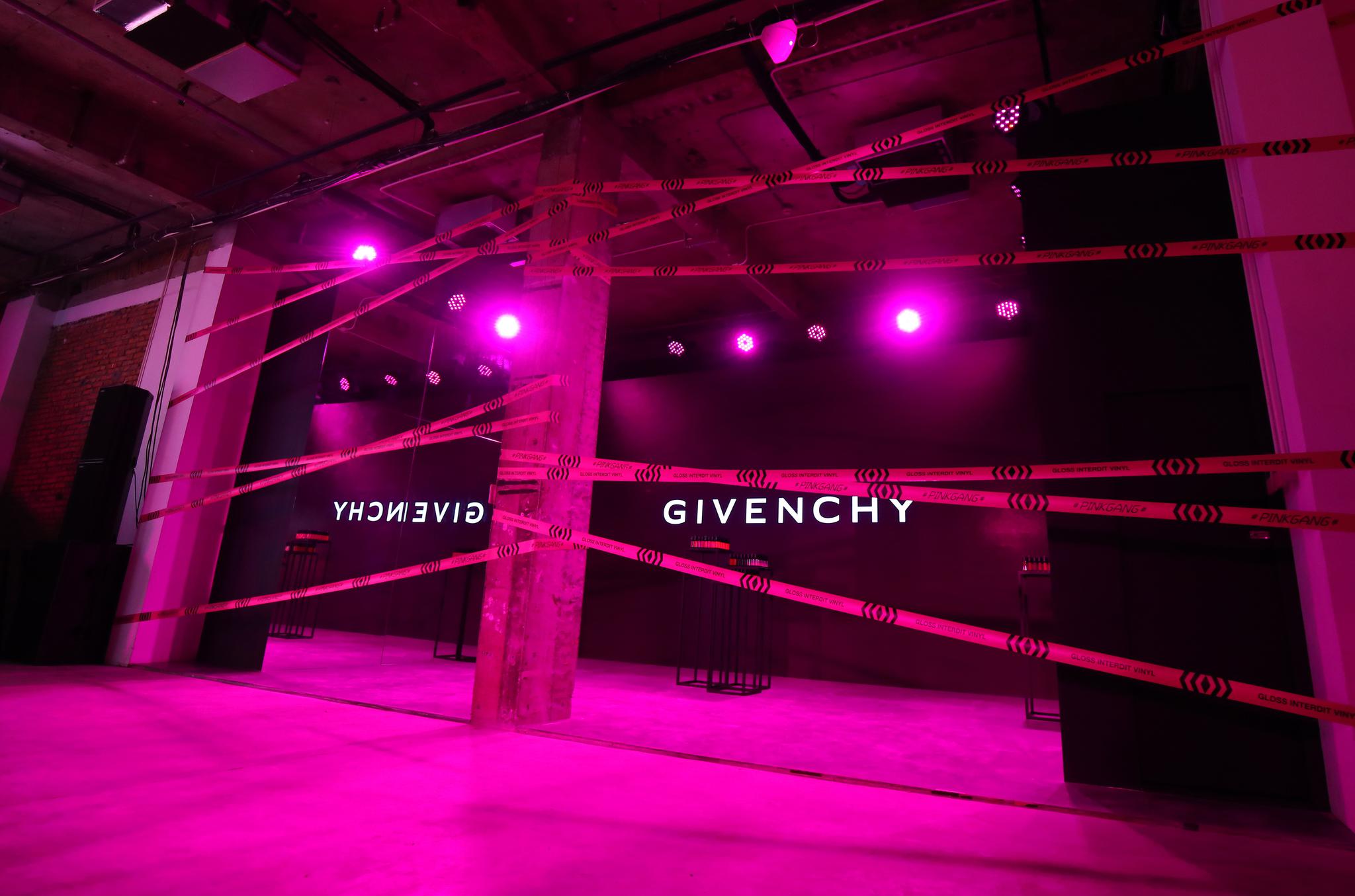 纪梵希2018全新禁忌之吻漆光唇蜜发布会暨派对PINKGANG:不粉所有人