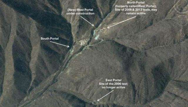 丰溪里核试验场资料图