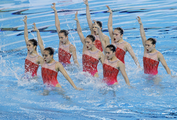 英东杯2018全国花样游泳冠军赛暨FINA花样游
