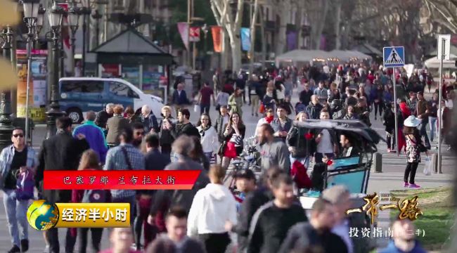  西班牙巴塞罗那 兰布拉大街