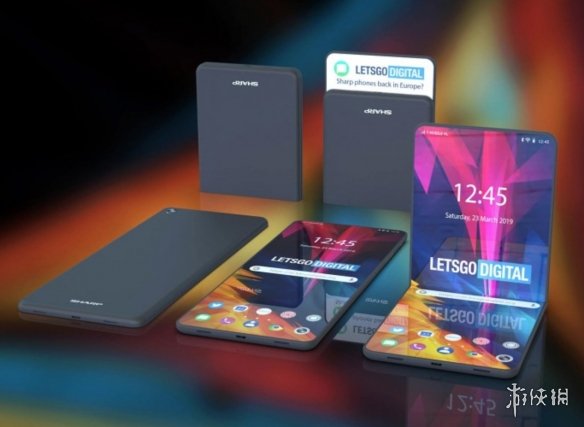 摩托罗拉翻盖手机?夏普可折叠智能手机渲染图曝光!
