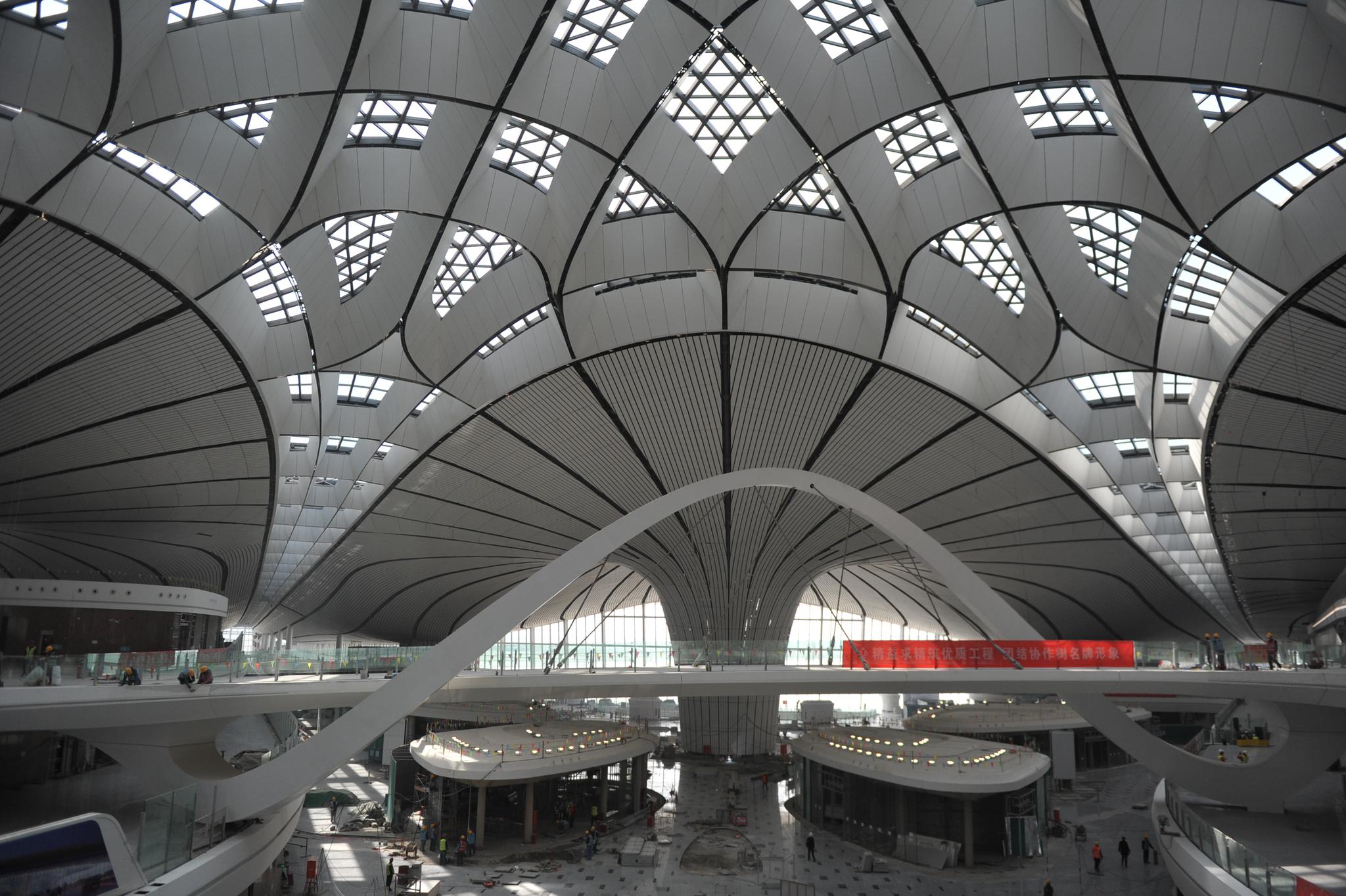 【图集】开航投运在即！记者探访北京大兴国际机场_央广网